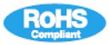 light blue rohs logo